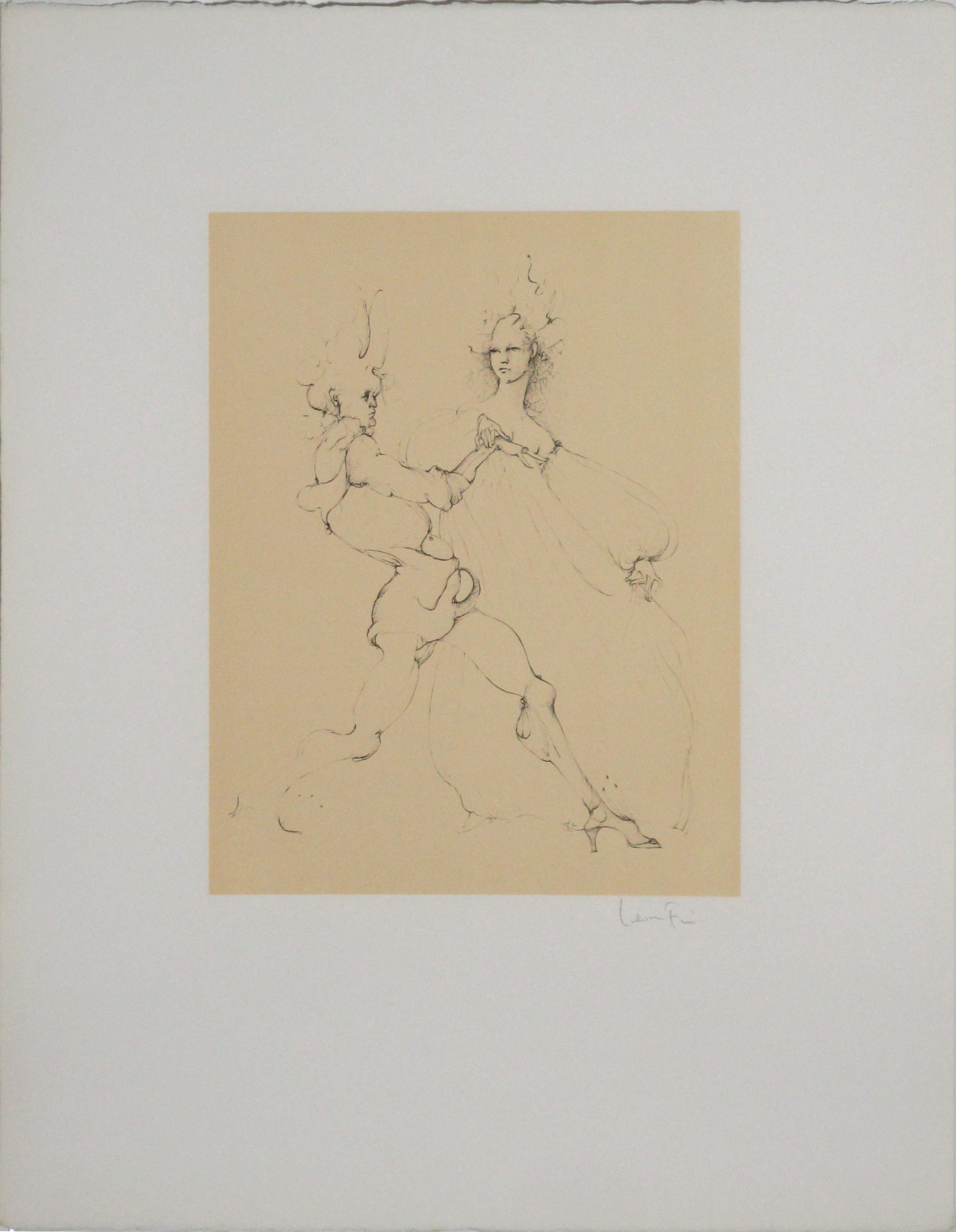 Leonor Fini "Croquis, disegno, bozzetto"