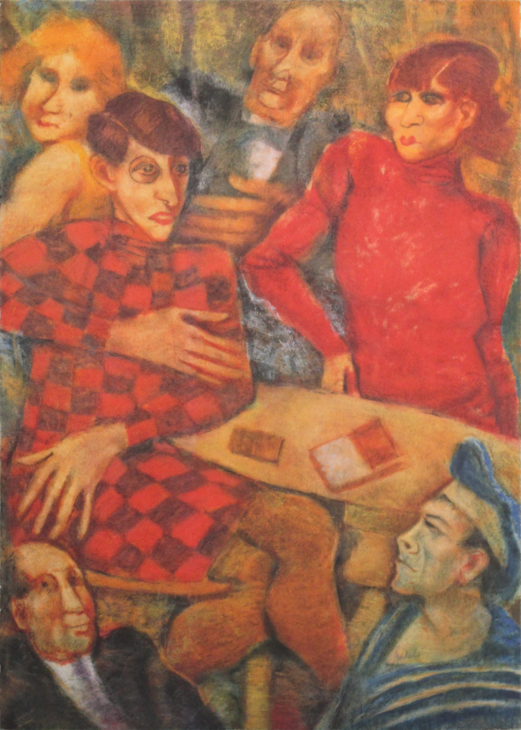 Remo Squillantini "Omaggio a Otto Dix"