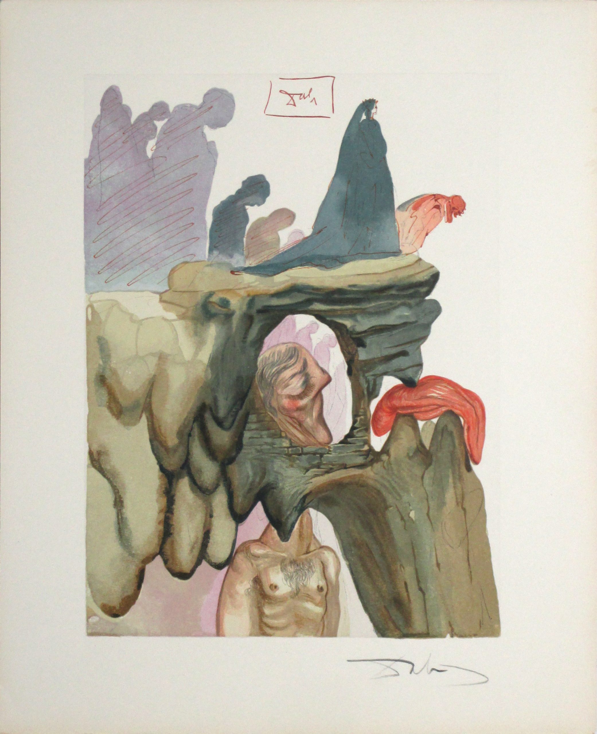 Salvador Dali' "Purgatorio"