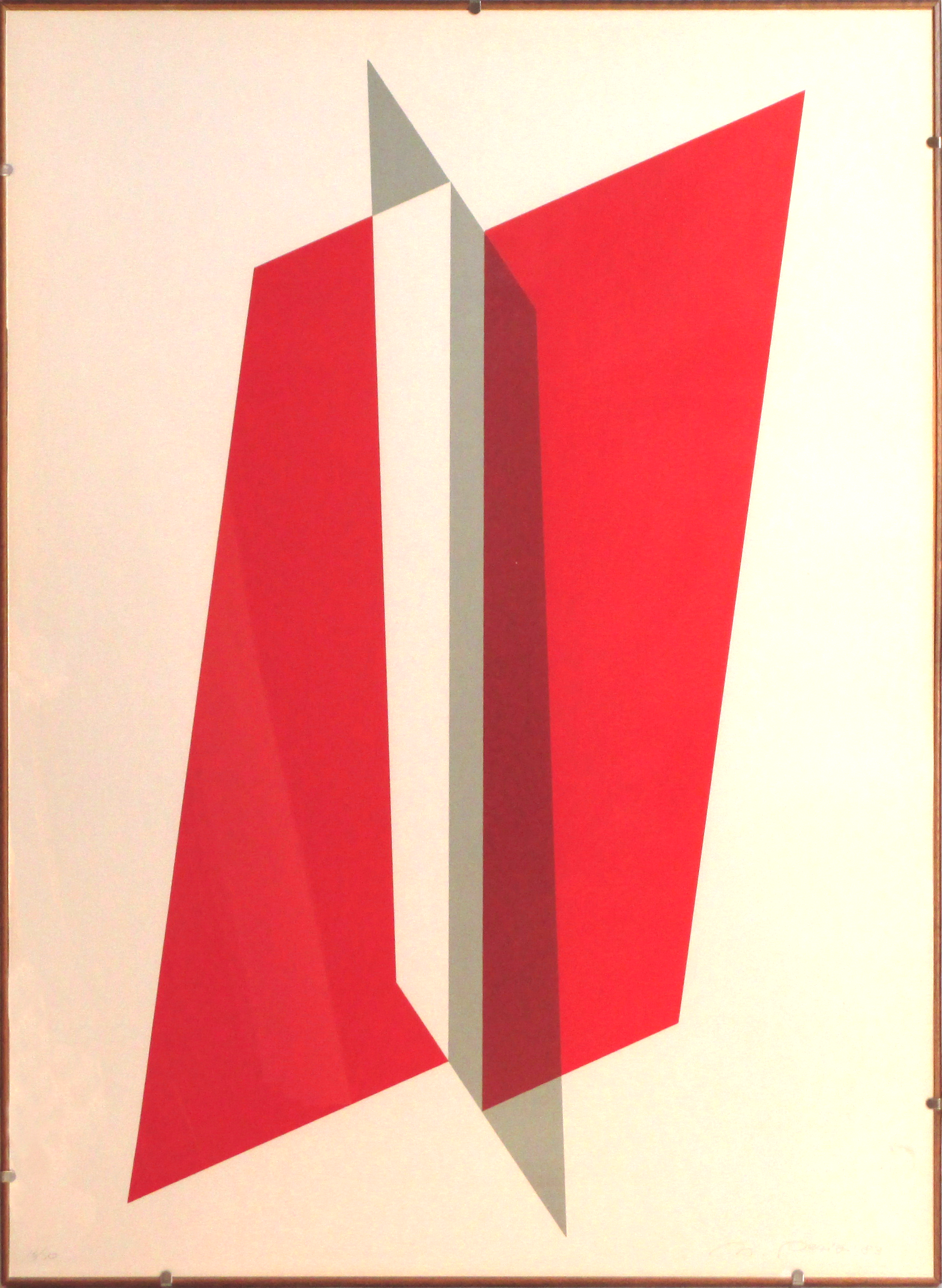 Perizi Nino Litografia 1983 cm. 50x70